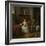 Hunters Present-Gabriel Metsu-Framed Art Print