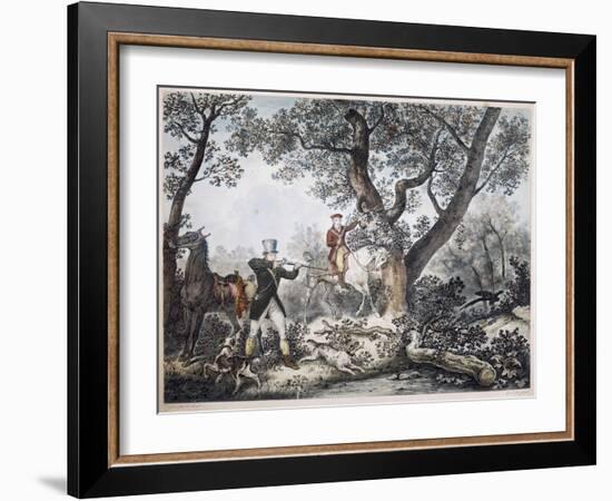 Hunters-Antoine Charles Horace Vernet-Framed Giclee Print