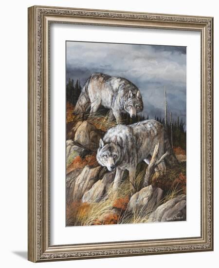 Hunting Brothers-Trevor V. Swanson-Framed Giclee Print