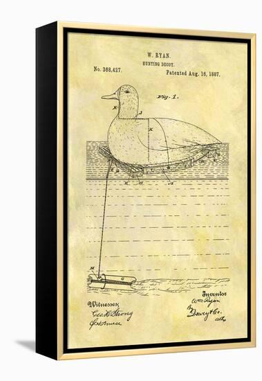 Hunting Decoy, 1887-Dan Sproul-Framed Stretched Canvas