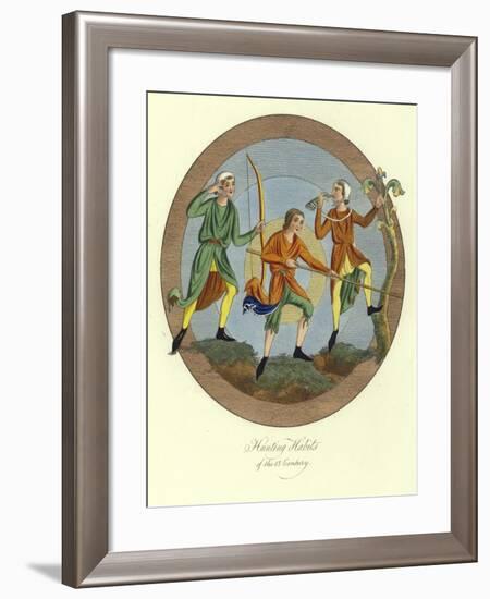 Hunting Habits of the 13th Century-null-Framed Giclee Print