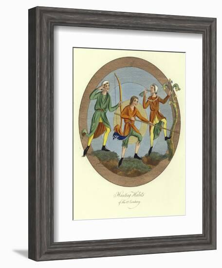 Hunting Habits of the 13th Century-null-Framed Giclee Print