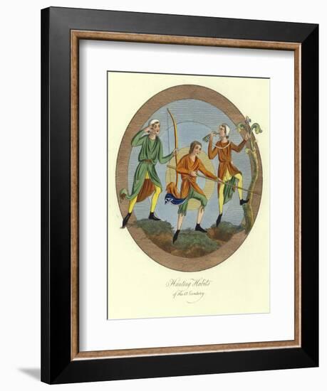 Hunting Habits of the 13th Century-null-Framed Giclee Print