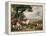 Hunting in Fontainebleau Forest-Antoine Charles Horace Vernet-Framed Stretched Canvas