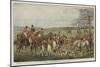 Hunting in Leicestershire, 1827, in at the Death-Henry Alken-Mounted Giclee Print