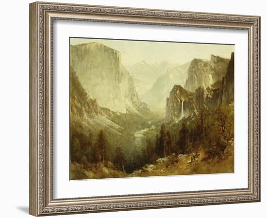 Hunting In Yosemite-Hill Thomas-Framed Giclee Print