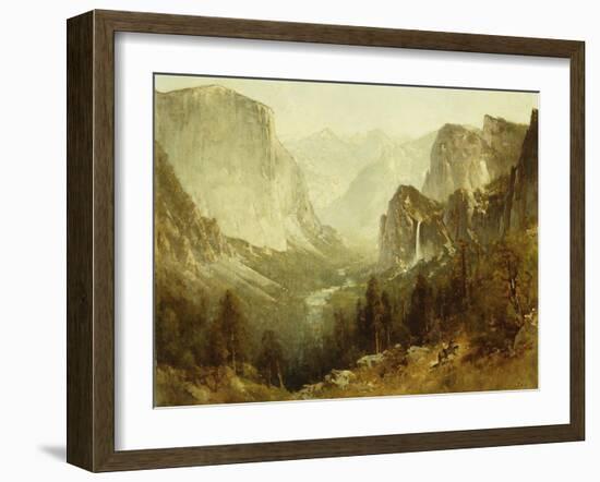 Hunting In Yosemite-Hill Thomas-Framed Giclee Print