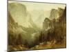 Hunting In Yosemite-Hill Thomas-Mounted Giclee Print