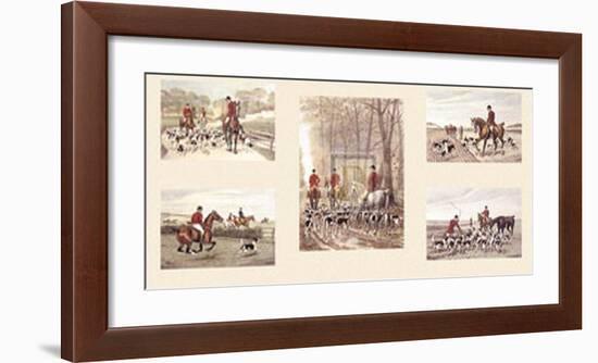 Hunting Incidents-E.A.S. Douglas-Framed Art Print