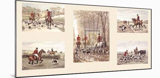 Hunting Incidents-E.A.S. Douglas-Mounted Art Print