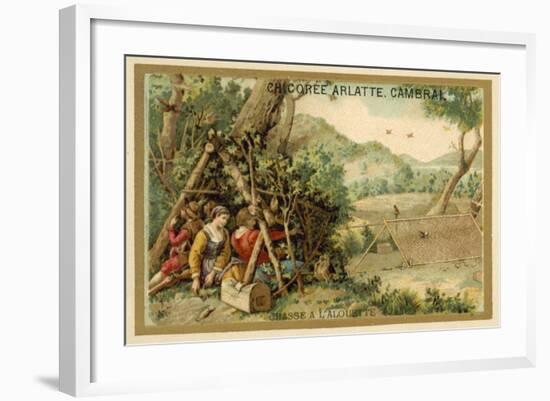 Hunting Larks-null-Framed Giclee Print