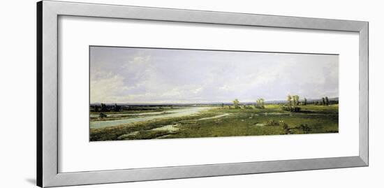 Hunting on River Bed of Piave in Belluno-Alessandro Seffer-Framed Giclee Print