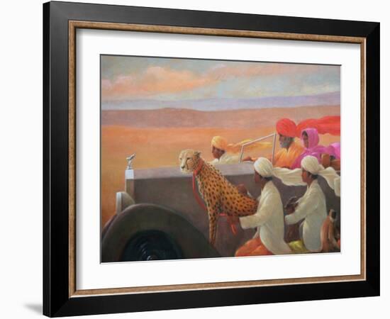 Hunting Party 3-Lincoln Seligman-Framed Giclee Print