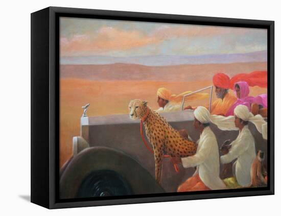 Hunting Party 3-Lincoln Seligman-Framed Premier Image Canvas