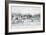 Hunting Party on Penguin Island in the Falkland Islands Taken from Viaggio Di Duperrey-null-Framed Giclee Print