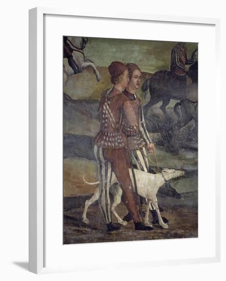 Hunting Party Organized in King Christian of Denmark's Honor by Bartolomeo Colleoni-null-Framed Giclee Print