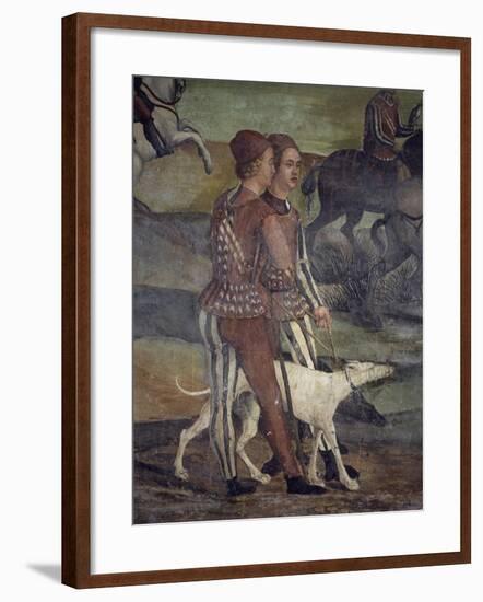 Hunting Party Organized in King Christian of Denmark's Honor by Bartolomeo Colleoni-null-Framed Giclee Print