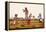 Hunting People Busy with Snakes, from Thanjavur, India-null-Framed Premier Image Canvas