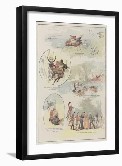 Hunting Romance-null-Framed Giclee Print