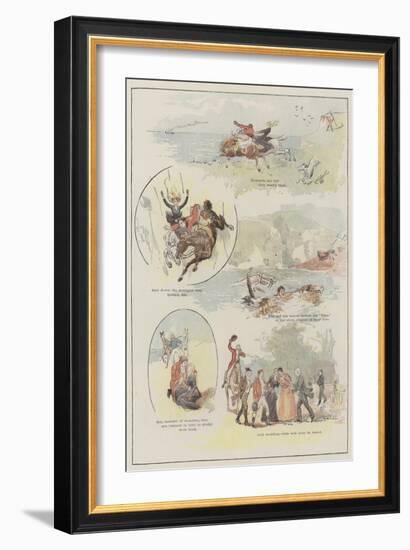 Hunting Romance-null-Framed Giclee Print