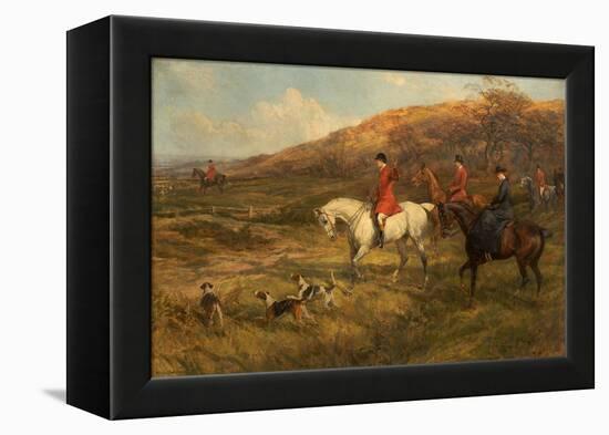 Hunting Scene, 1899-Heywood Hardy-Framed Premier Image Canvas