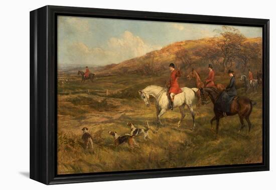 Hunting Scene, 1899-Heywood Hardy-Framed Premier Image Canvas