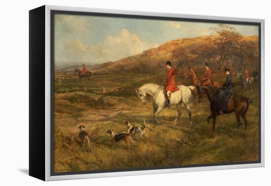 Hunting Scene, 1899-Heywood Hardy-Framed Premier Image Canvas