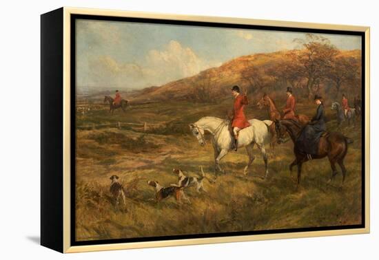 Hunting Scene, 1899-Heywood Hardy-Framed Premier Image Canvas