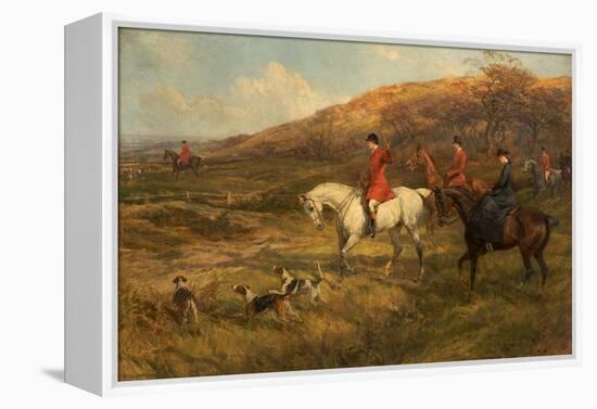 Hunting Scene, 1899-Heywood Hardy-Framed Premier Image Canvas