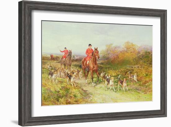 Hunting Scene-Heywood Hardy-Framed Giclee Print