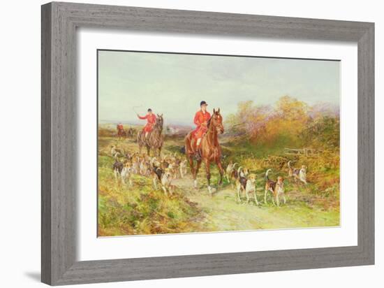 Hunting Scene-Heywood Hardy-Framed Giclee Print