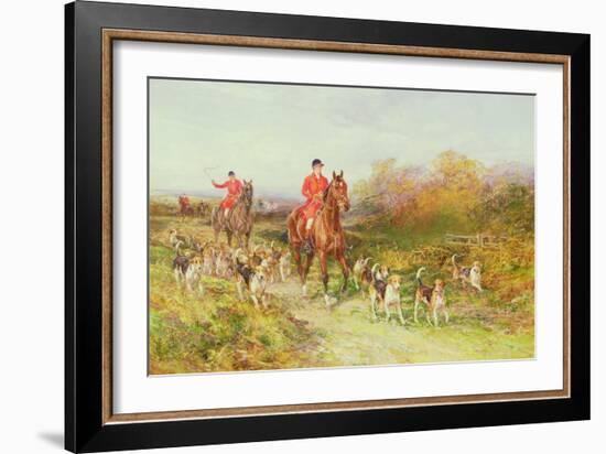 Hunting Scene-Heywood Hardy-Framed Giclee Print