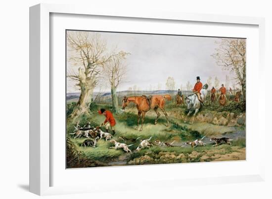 Hunting Scene-Henry Thomas Alken-Framed Giclee Print