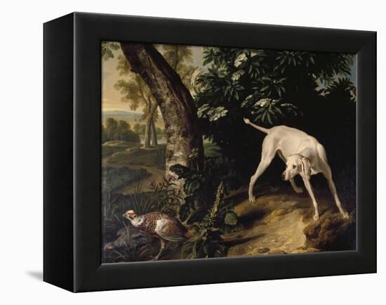 Hunting Scene-Alexandre-Francois Desportes-Framed Premier Image Canvas