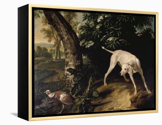 Hunting Scene-Alexandre-Francois Desportes-Framed Premier Image Canvas