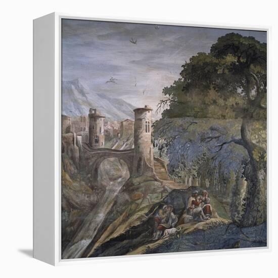 Hunting Scene-Antonio Tempesta-Framed Premier Image Canvas