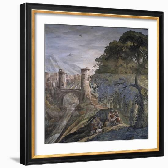 Hunting Scene-Antonio Tempesta-Framed Giclee Print