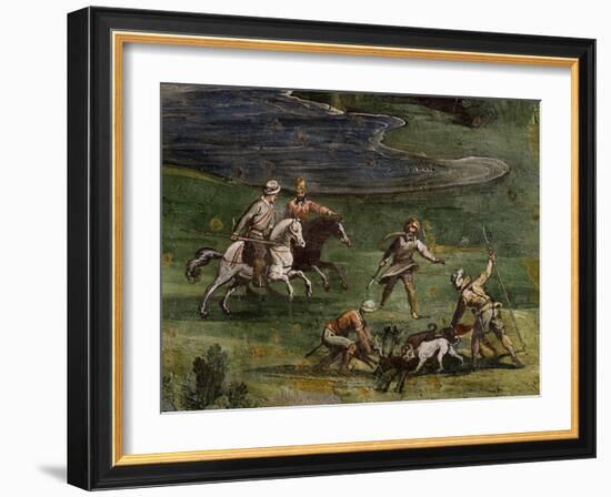 Hunting Scene-Antonio Tempesta-Framed Giclee Print