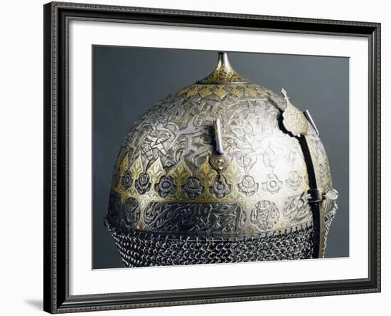 Hunting Scenes, Detail from Kolah-Khud in Steel-null-Framed Giclee Print