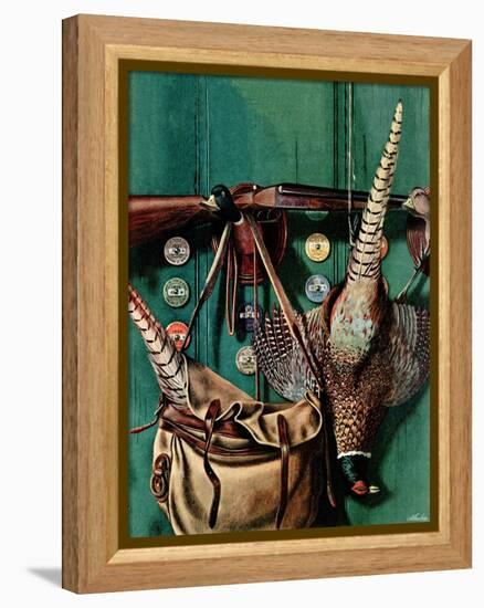 "Hunting still life," November 11, 1944-John Atherton-Framed Premier Image Canvas