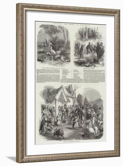 Hunting the Wren, at Christmas-null-Framed Giclee Print