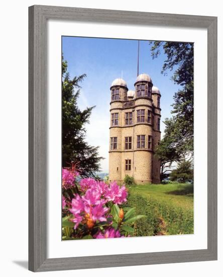 Hunting Tower, Chatsworth House, Derbyshire-null-Framed Photographic Print