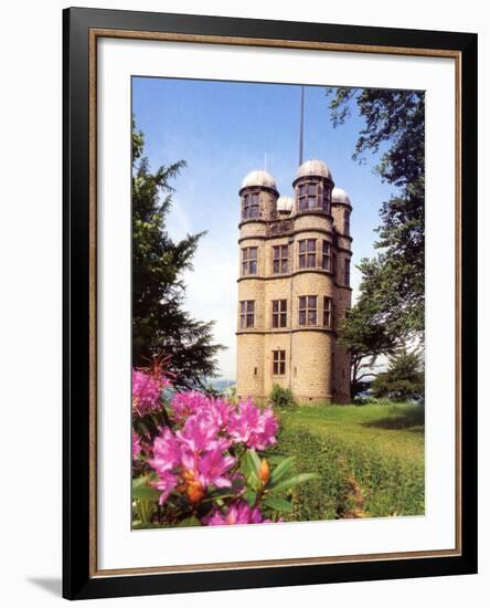 Hunting Tower, Chatsworth House, Derbyshire-null-Framed Photographic Print