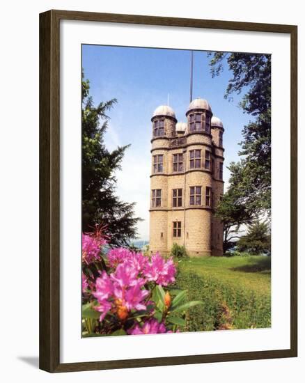 Hunting Tower, Chatsworth House, Derbyshire-null-Framed Photographic Print