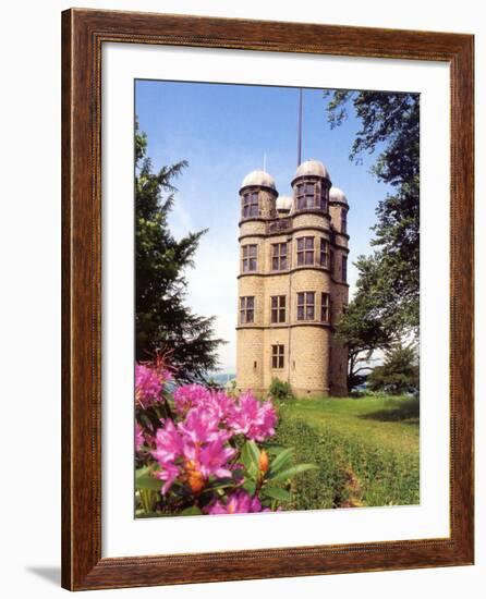 Hunting Tower, Chatsworth House, Derbyshire-null-Framed Photographic Print