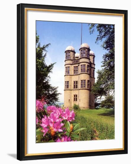 Hunting Tower, Chatsworth House, Derbyshire-null-Framed Photographic Print