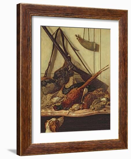 Hunting Trophies, 1862-Claude Monet-Framed Giclee Print