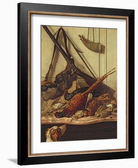 Hunting Trophies, 1862-Claude Monet-Framed Giclee Print