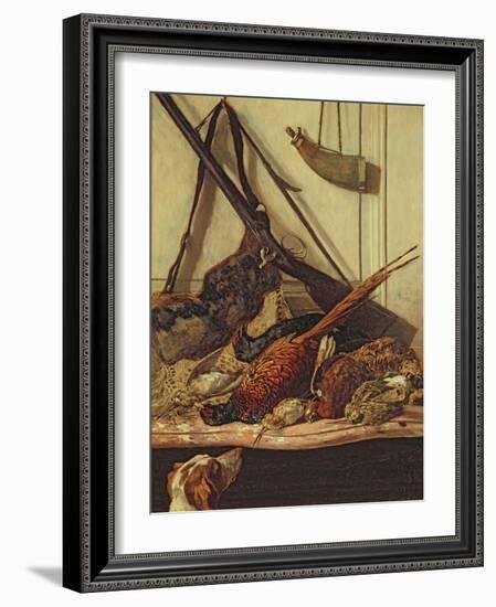 Hunting Trophies, 1862-Claude Monet-Framed Giclee Print