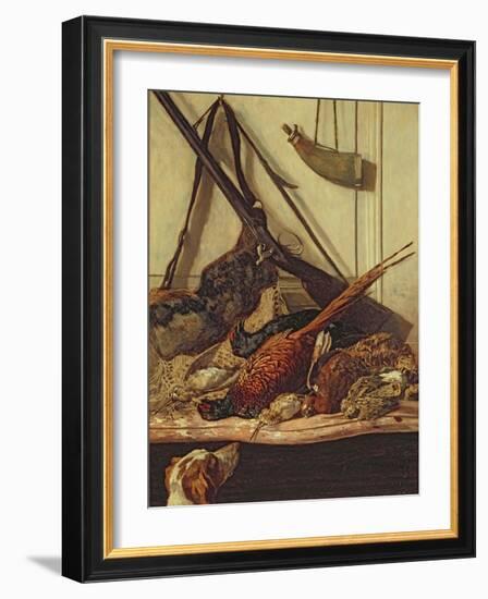 Hunting Trophies, 1862-Claude Monet-Framed Giclee Print